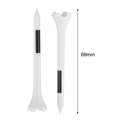 30x Plastic Golf Tees Low Friction Stable Unbreakable Golf Holder for 1