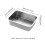 Baking Sheet Pan with Rack Oil Filtering Net Rectangle Cookie Pan for 2