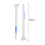 30x Plastic Golf Tees Low Friction Stable Unbreakable Golf Holder for 2