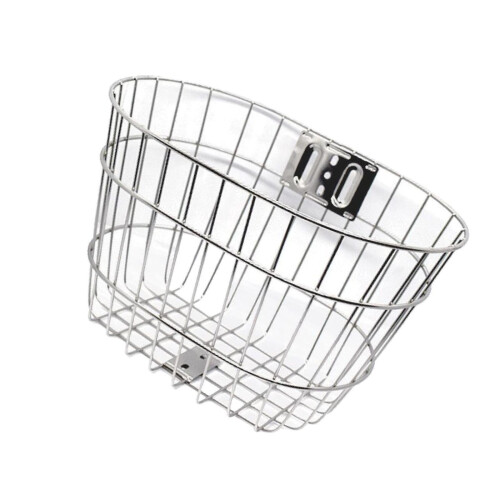 Bike Basket Rustproof Convenient Lightweight Front Mounted Cycling Acc
