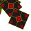 10Pcs Target Stickers Adhesive Splatter Targets for Hunting Training S 3