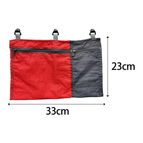 Hammock Organizer Bag Folding Dangling Pouch for Climbing Backpacking 1