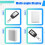 Roller Shutter Remote Control 433MHZ Garage Door Remote Relay  Secure for Garage Door and Rolling Door 7