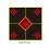 10Pcs Target Stickers Adhesive Splatter Targets for Hunting Training S 2