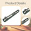 Pool Cue Stick Case Impact Resistant Shockproof Billiard Equipment Pro 3