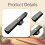 Pool Cue Stick Case Impact Resistant Shockproof Billiard Equipment Pro 3