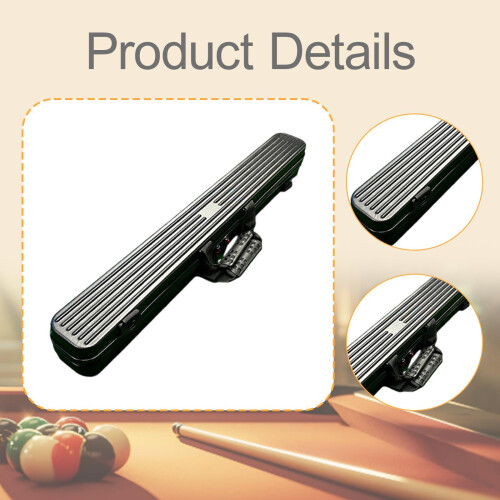 Pool Cue Stick Case Impact Resistant Shockproof Billiard Equipment Pro 2