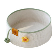 Cat Bed Cotton Rope Washable Handwoven for Indoor Cat Small Pets All S