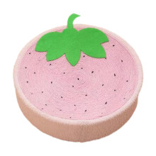 Sisal Round Cat Scratching Board Cartoon Scratcher Bowl for Kitty Kitt