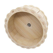 Hamster Wooden Running Wheel Exercise Wheels Toy for Guinea Pig Rat He