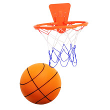 Silent Basketball with Hoop Easy to Grip Party Favors Silent Ball Toy