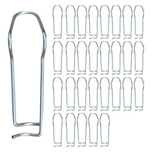 30 Pieces Garden Pile Connecting Stakes Clip Sturdy Garden Pipe Suppor