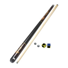 Pool Cue Stick 1/2 Split 57inch Black Eight Billiard Cue British Snook