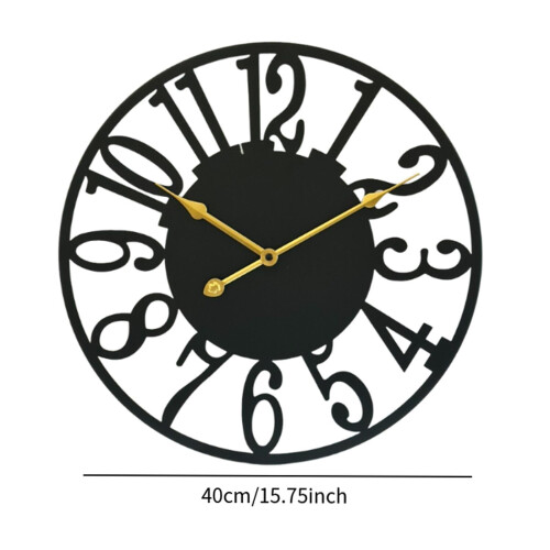 Wall Clock 16 inch Modern Easy to Read Silent for Classroom Living Roo 1