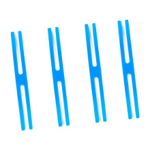 4x Silicone Rubber Bands Elastic Straps for Camping Books Outdoor Acti