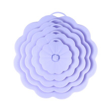5Pcs Silicone Lids Microwave Splatter Cover for Mother Day Gifts Pans