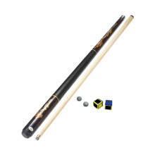Pool Cue Stick 1/2 Split 57inch Black Eight Billiard Cue British Snook