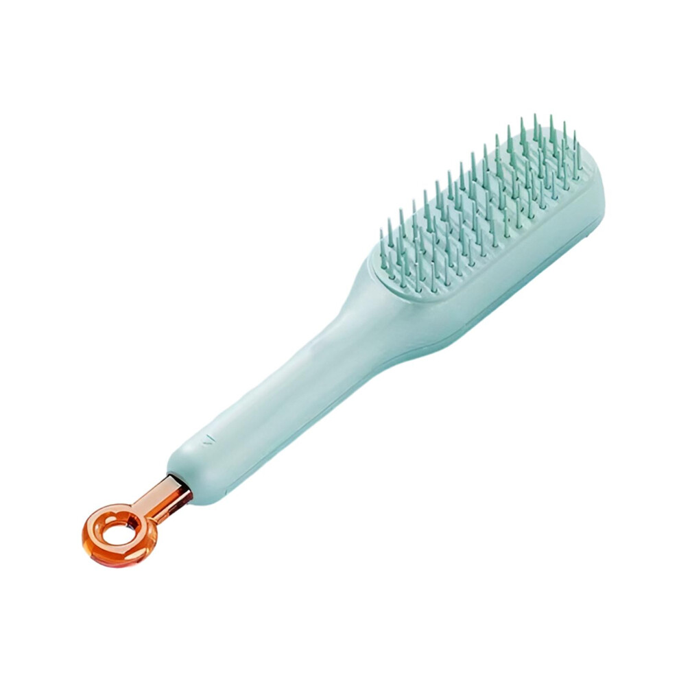 Hairdressing Brush Clean Scalable Detangling Brush for Short Curly Hai