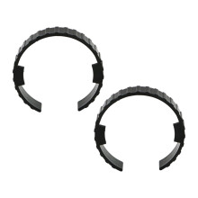2 Pieces Dryer Hose Spare Rings Replacement Sturdy Fittings Connector