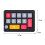 Game Keypad for PC Gamer Production Line Testing. Mechanical Gaming Ke 2