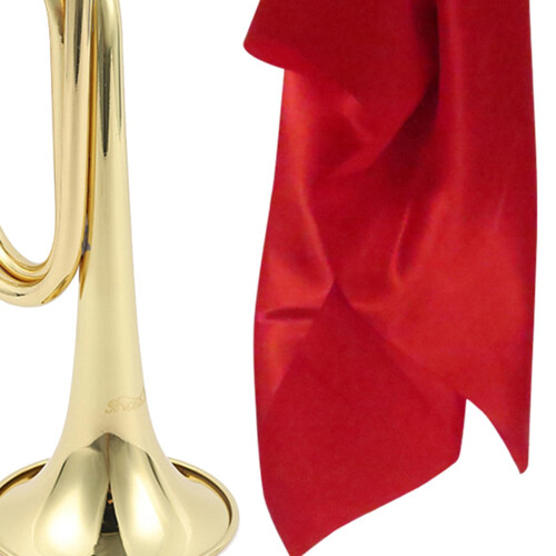 Scouting Trumpet Bugle with Mouthpiece Marching Bugle for Beginner Ban 2