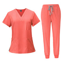 Women Uniform Scrubs Set Comfortable Female Scrub Set Nurse Top and Pa