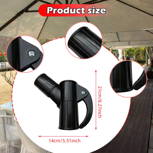 Patio Umbrella Accessories Side Hanging Umbrella Bracket for Courtyard 1