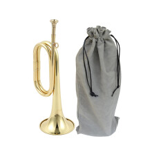 Scouting Trumpet Bugle with Mouthpiece Marching Bugle for Beginner Ban