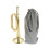 Scouting Trumpet Bugle with Mouthpiece Marching Bugle for Beginner Ban 1