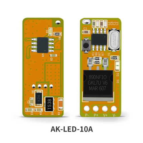 433MHz 1 Channel Waterproof Delay RF Remote Control  Set for Led Light Garage  Home 1