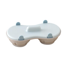 Poached Egg Boiler Removeable Drain Basket with 2 Cups Microwave Egg S