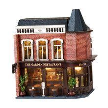 DIY Wooden Miniature Dollhouse Kits Handmade for Teens Boy Girls Kids