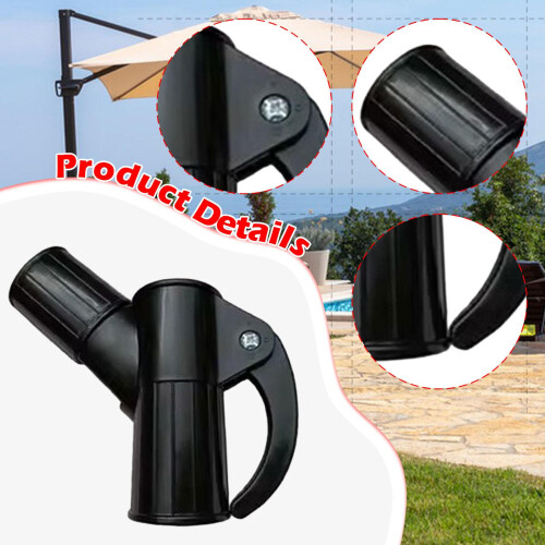 Patio Umbrella Accessories Side Hanging Umbrella Bracket for Courtyard 2