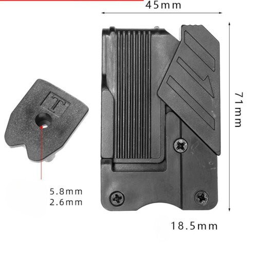 Tape Measure Holder Belt Tool Convenient Sturdy Clipped Tools Tool Bel 1
