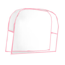 Clear Chair Back Cover PVC for Beauty Center Salon Square Hairdressing