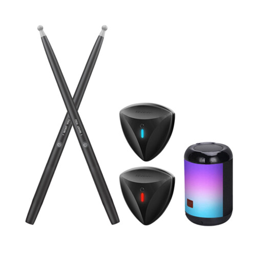 Electronic Air Drum Set Quiet Electronic Drum Set for Children Beginne 1