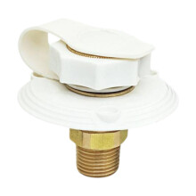 RV Water Inlet Connection RV Water Inlet for Marine Trailer White