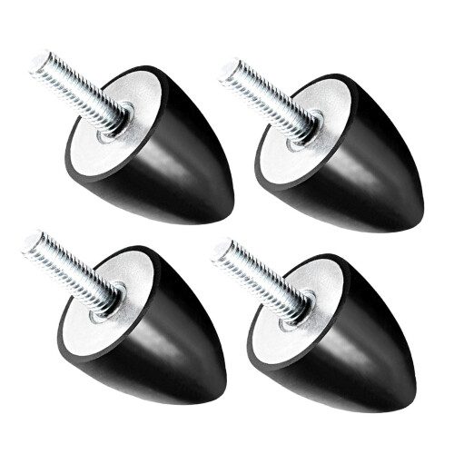 4x Shock Absorber Vibration Isolators for Automobile Compressor Garage
