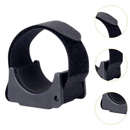 Flashlight Mounting Bracket Professional Rubber Black Torch Mounting B 2