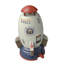 Summer Rocket Sprinkler Toy Water Pressure Lift Toy for Garden Party H