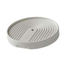 Pot Caddy Built in Drainage Tray Plant Saucer for Balcony Yard Living