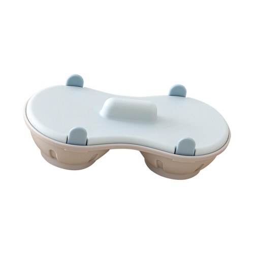 Poached Egg Boiler Removeable Drain Basket with 2 Cups Microwave Egg S 2
