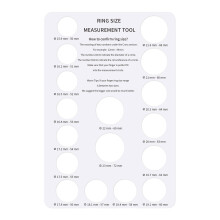 Ring Measuring Tool Ring Jewelry Sizer for Boys Girls Men Women Weddin