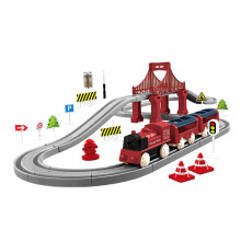 44x Train Set Electric Track Accessories Car Set for Age 3 Years up Ch