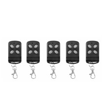433Mhz Duplicator Wireless Cloning Remote Control 4CH Electric Copy Controller RF Wireless Transmitter for Garage Door,A