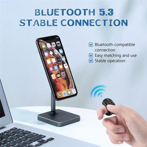 Fingertip Wireless  Remote Control, Fingertip Remote Control,Remote Control App Page Turner for Phone Tablet,C 1