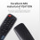 V-1014S Universal Remote Control Multi-Device Compatibility, Easy Setup for TV, DVD,Black 5