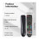 V-1014S Universal Remote Control Multi-Device Compatibility, Easy Setup for TV, DVD,Black 3