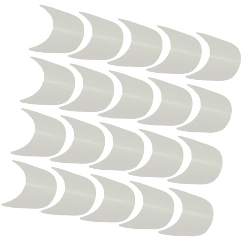 20Pcs Baseball Cap Visor Inserts Sturdy for Knit Caps Visors Hollow To