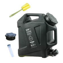 12L Water Container with Faucet Water Bucket for Fishing Picnic Dish W
